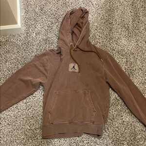 Brown Air Jordan hoodie